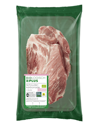 Biologisch PLUS Schouderkarbonade 2 stuks