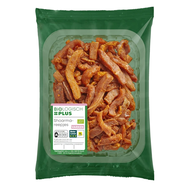 Biologisch PLUS Shoarmareepjes