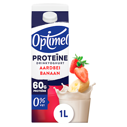 Drinkyoghurt Proteïne Aardbei Banaan