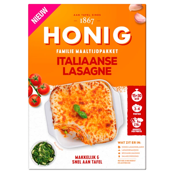 Honig Maaltijdpakket Italiaanse Lasagne