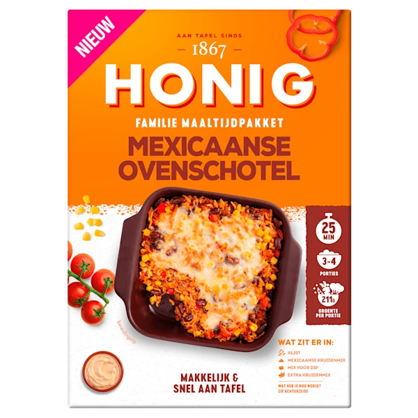 Honig Maaltijdpakket Mexicaanse Ovenschotel