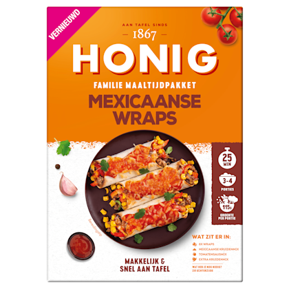 Honig Maaltijdpakket mexicaanse Wraps