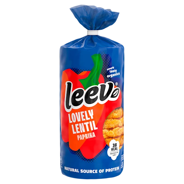 Leev Linzenwafels Paprika Bio