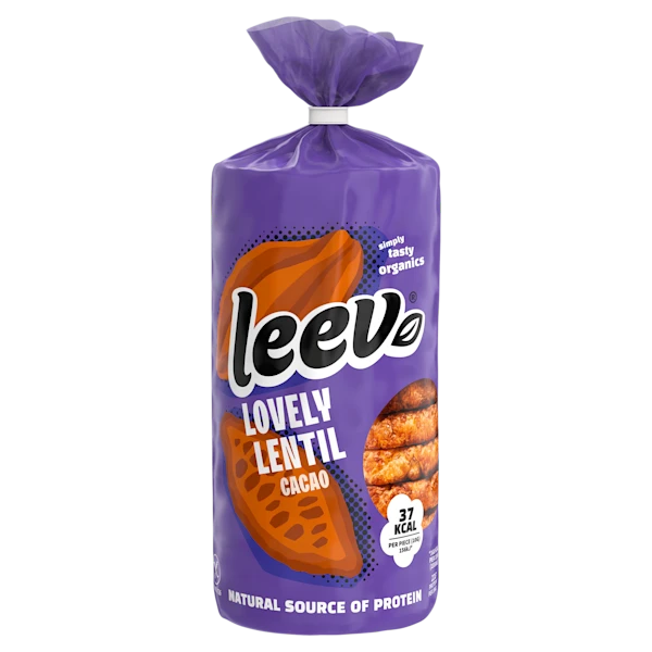 Leev Linzenwafels Cacao Bio