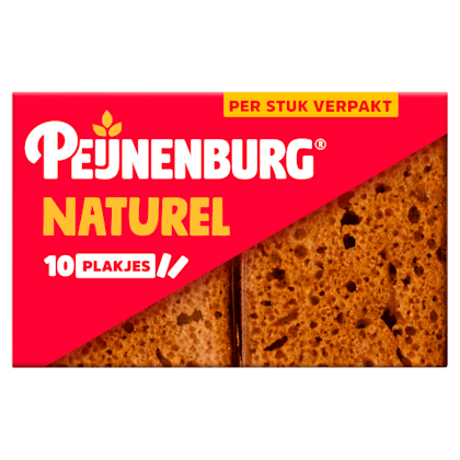 Ontbijtkoek Naturel Portieverpakking
