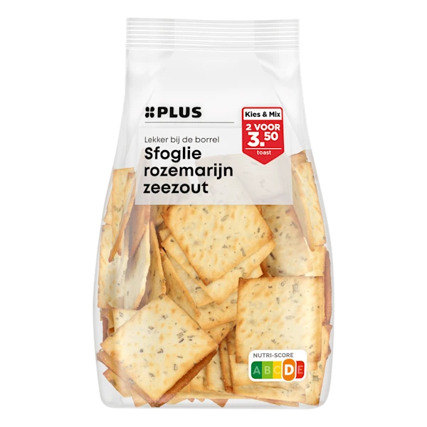PLUS Sfoglie rozemarijn en zeezout