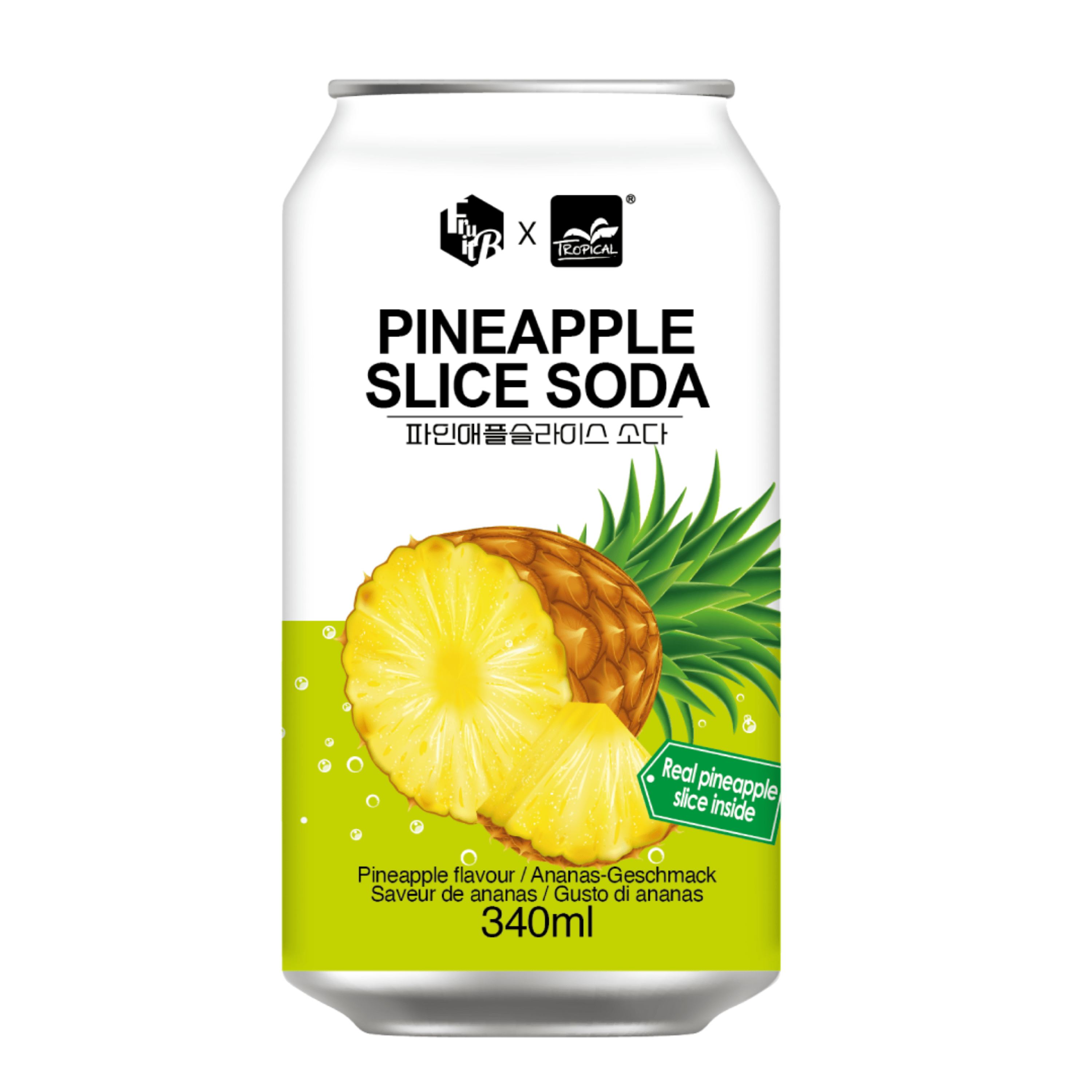 Pineapple slice drink