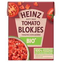 Heinz Tomatenblokjes bio