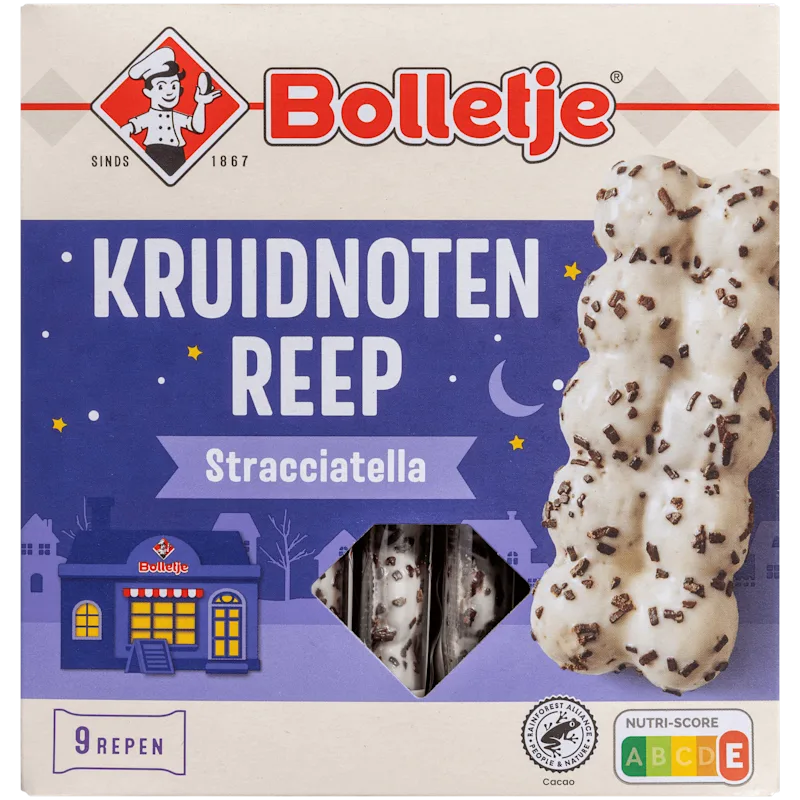 Bolletje Kruidnotenreep Stracciatella