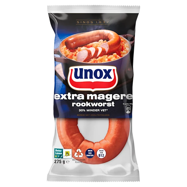 Unox Extra Magere Rookworst