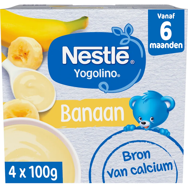 Nestlé 6+ Yogolino toetje banaan