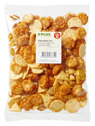 Pikantjes mix rijstzoutjes