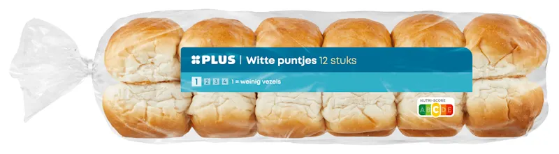 PLUS Witte puntjes