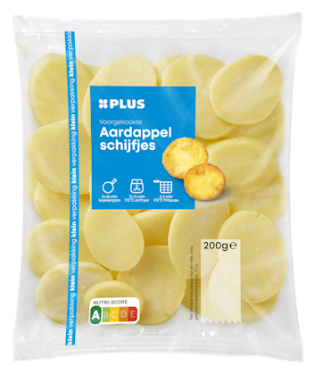 PLUS Aardappelschijfjes 1-persoons
