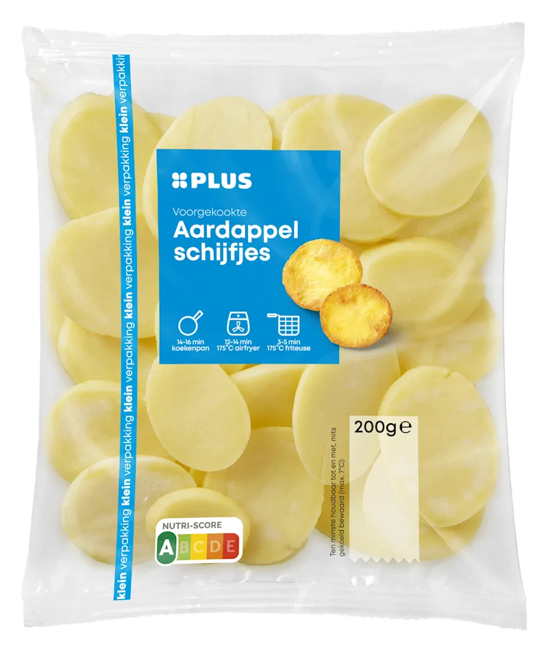 PLUS Aardappelschijfjes 1-persoons