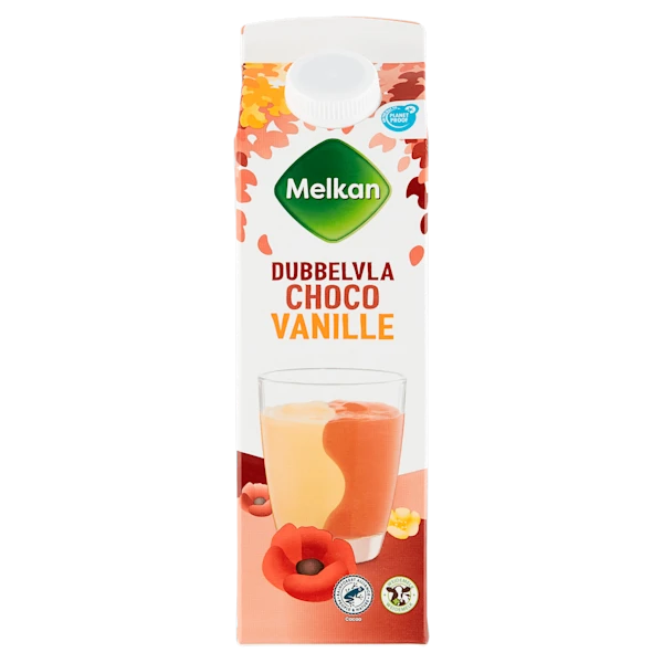 Melkan Dubbelvla vanille-chocolade