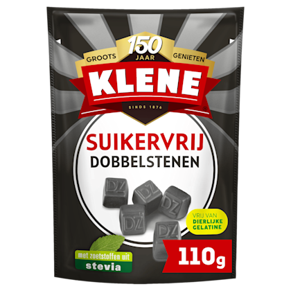 Suikervrij Dubbelzoute dobbelstenen