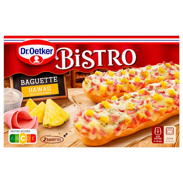 Dr. Oetker Bistro Baguette pizzabroodje Hawaii