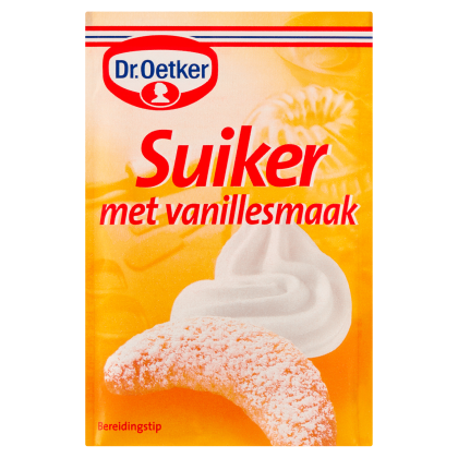 Suiker met vanillesmaak