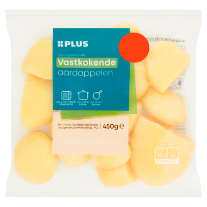 Aardappelen vastkokend (voorgekookt)