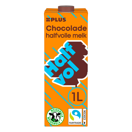 Fairtrade chocolademelk halfvol