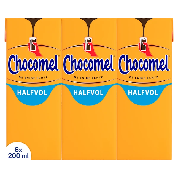 Chocomel Halfvol mini 6-pack