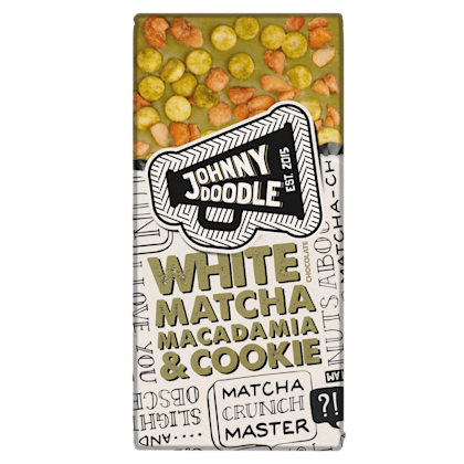 White matcha macadamia cookie