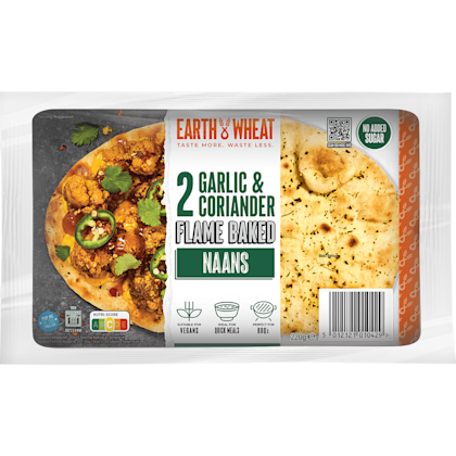 Earth & Wheat Naanbrood knoflook koriander