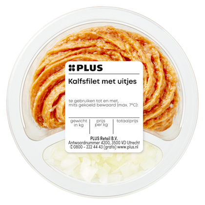 Kalfsfilet met uitjes