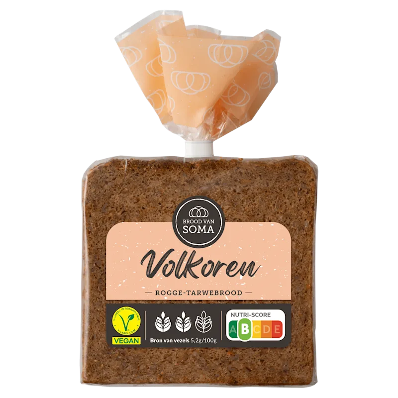 Brood van Soma Volkoren roggebrood