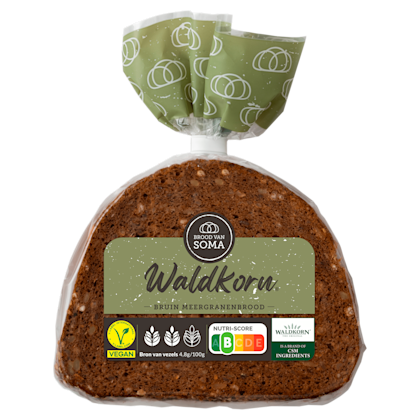 Waldkorn tarweroggebrood