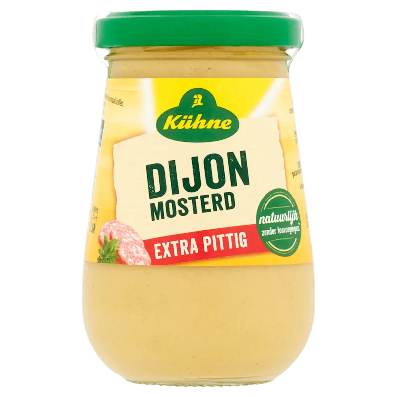 Kuhne Mosterd Dijon extra pittig