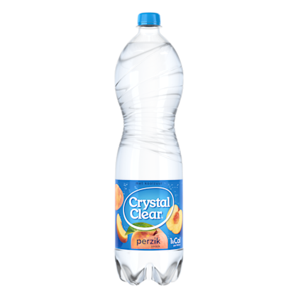 Crystal Clear Sparkling peach