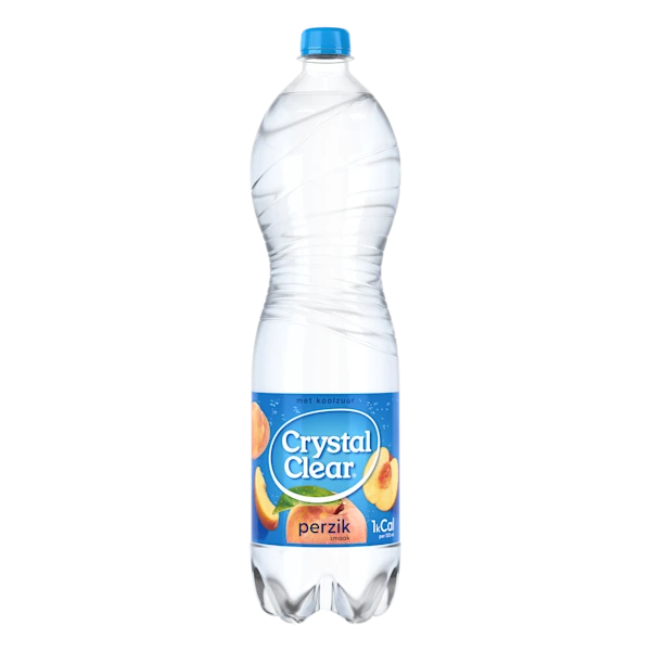 Crystal Clear Sparkling peach