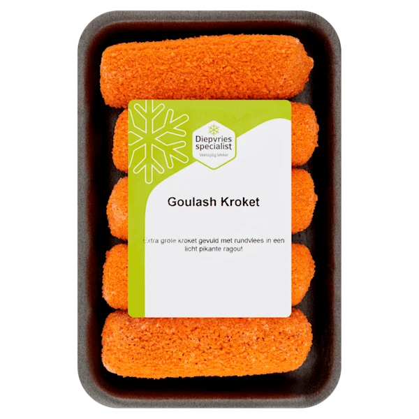 Diepvriesspecialist Kroket goulash 10%