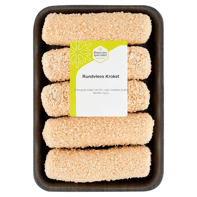 Diepvriesspecialist Kroket rundvlees 20%