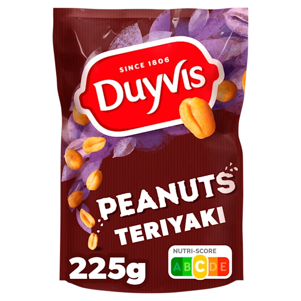 Duyvis Pinda's teriyaki gemarineerd