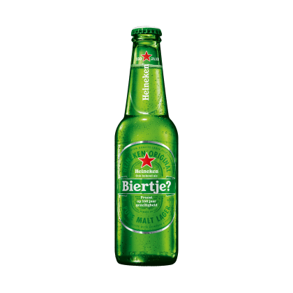 Premium pilsener bier fles