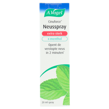 Cinuforce neusspray menthol