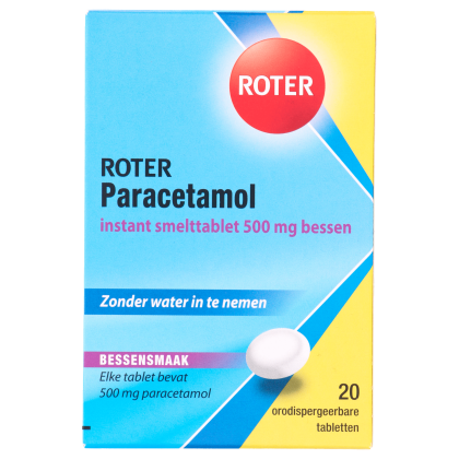 Paracetamol 500mg smelt tabletten