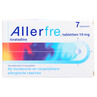 Allerfree Hooikoort en allergenen 10mg