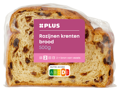 PLUS Krenten-rozijnenbrood