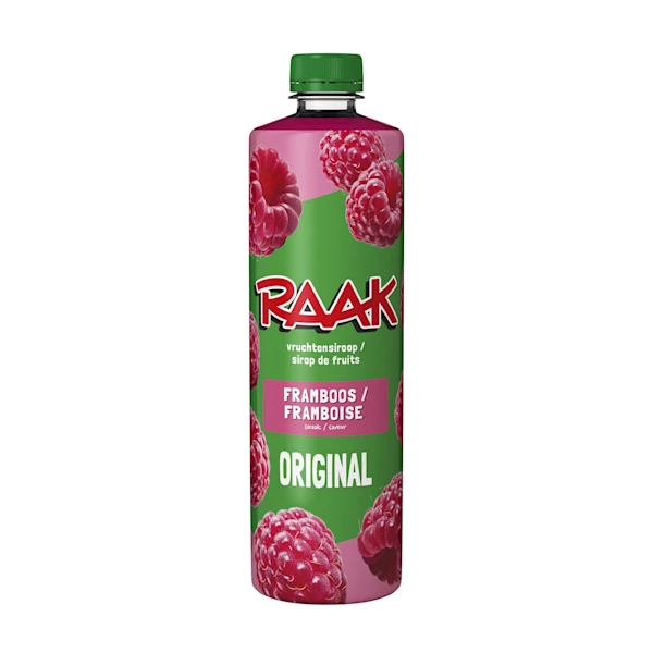 Raak Vruchtensiroop framboos