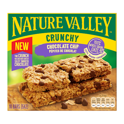 Crunchy chocolate chip