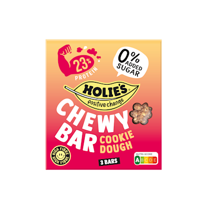 Chewy bar cookie dough