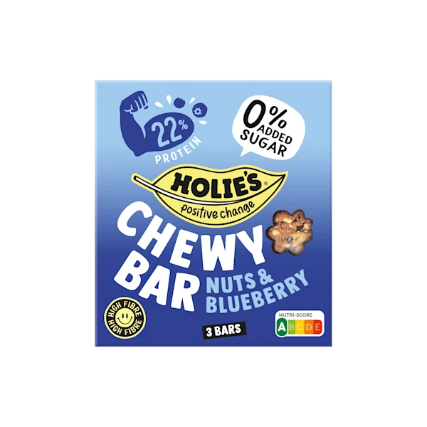 Holie's Chewy bar nuts & blueberry