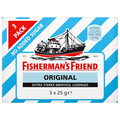 Original Extra Sterk suikervrij 3 pack