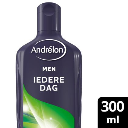 Men shampoo iedere dag