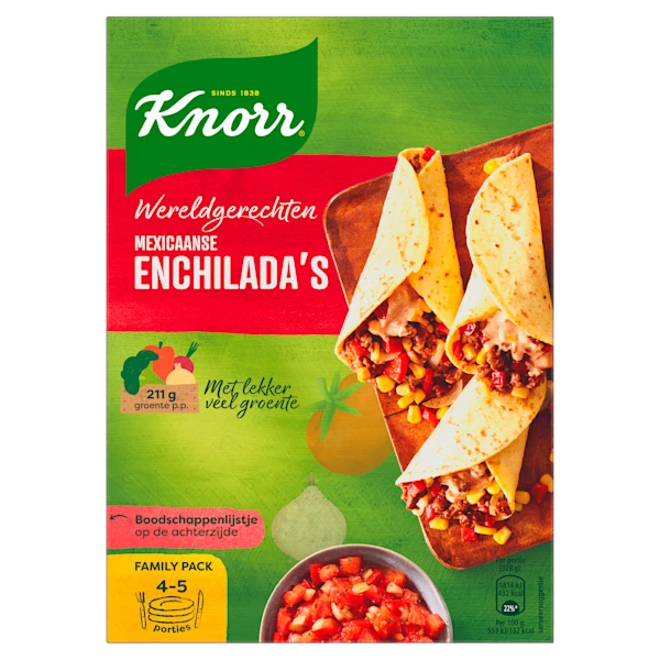 Knorr Wereldgerecht Mexicaanse enchiladas