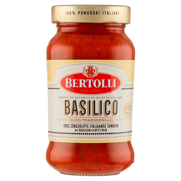 Bertolli Pastasaus Tomaat & Basilicum